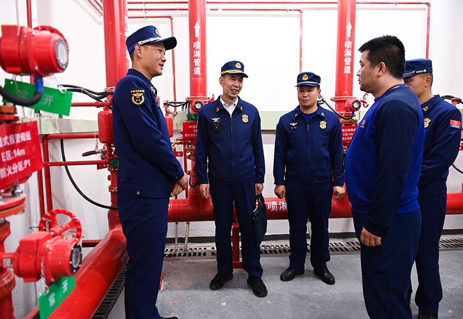 新空港里的那一抹“火焰藍”——蘭州新區消防救援支隊多措并舉護航T3航站樓安全運營與儀器儀表修理保障